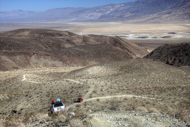 The hard way into Panamint Valley
