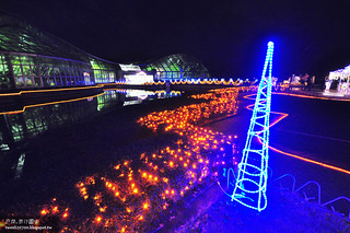 京都府立植物園 ．観覧温室の夜間開室とイルミネーション | by 許傑