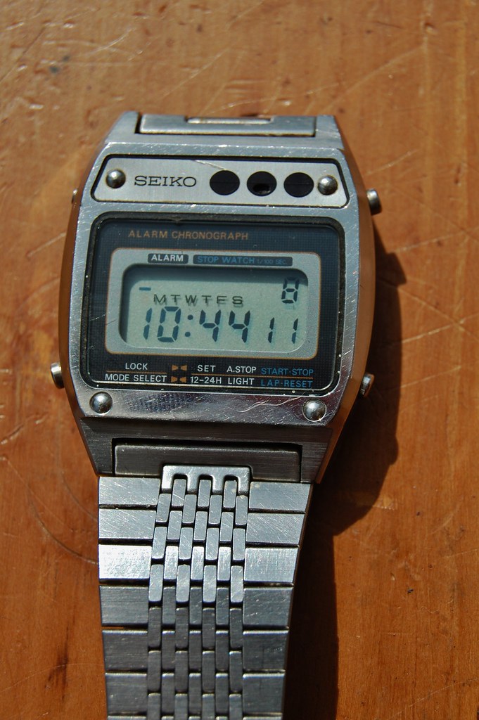 Seiko A639-5060 LED watch | Gave a couple of quid for this w… | Flickr