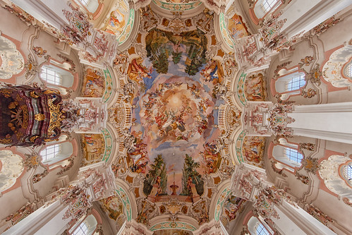 Wallfahrtskirche Steinhausen by CONTROTONO, a pleasant discovery while wandering (almost aimlessly)  in the Baden Württemberg (Germany) area usi