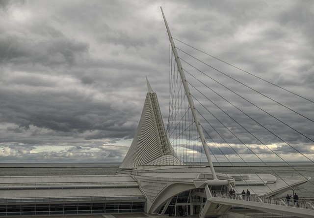 Calatrava Art Museum, Milwaukee Wisconsin, USA
