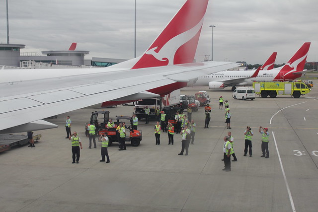 Last Qantas Boeing 767 Service - Qantas Airways - QF767 - Boeing 767-300ER - VH-OGL - MEL-SYD