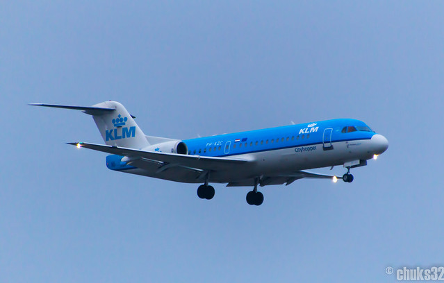 KLM Cityhopper – PH-KZC - Fokker 70