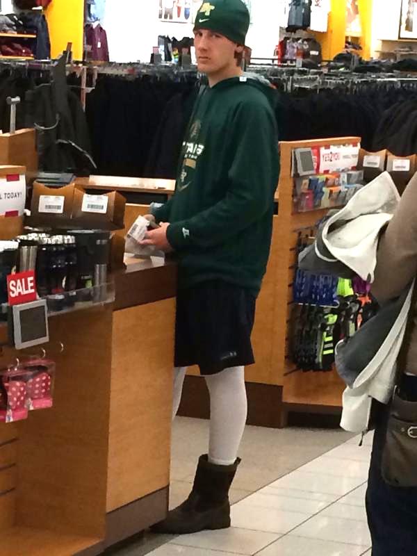 Shopping in Tights and UGG Boots, Found on Twitter. Interes…