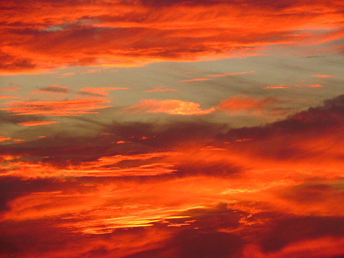 statepark blue sunset sky orange nature yellow wisconsin clouds laphampeak