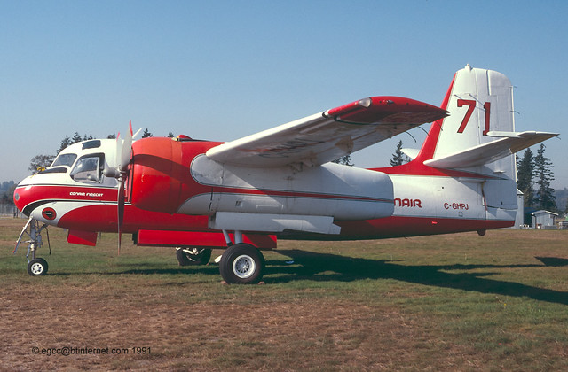C-GHPJ - 1958 build Grumman S-2F Tracker (Conair Firecat conversion), still current