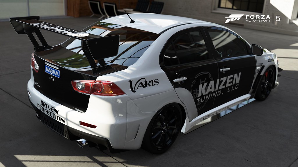 Replica of Kaizen Tuning's Varis Widebody Time Attack Evo X Search: Do...