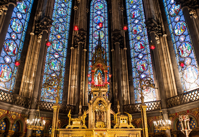 Lille Notre Dame de la Treille - interieur