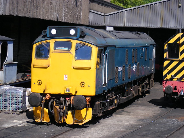 25059 at Haworth, Keighley and Worth Valley Railway