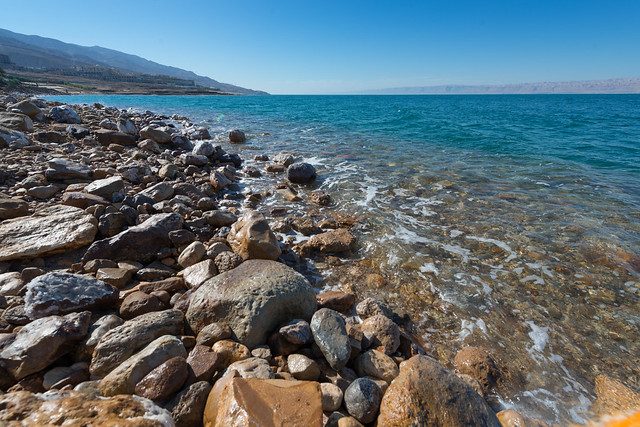 Stones in the Dead Sea // Trip to Jordan