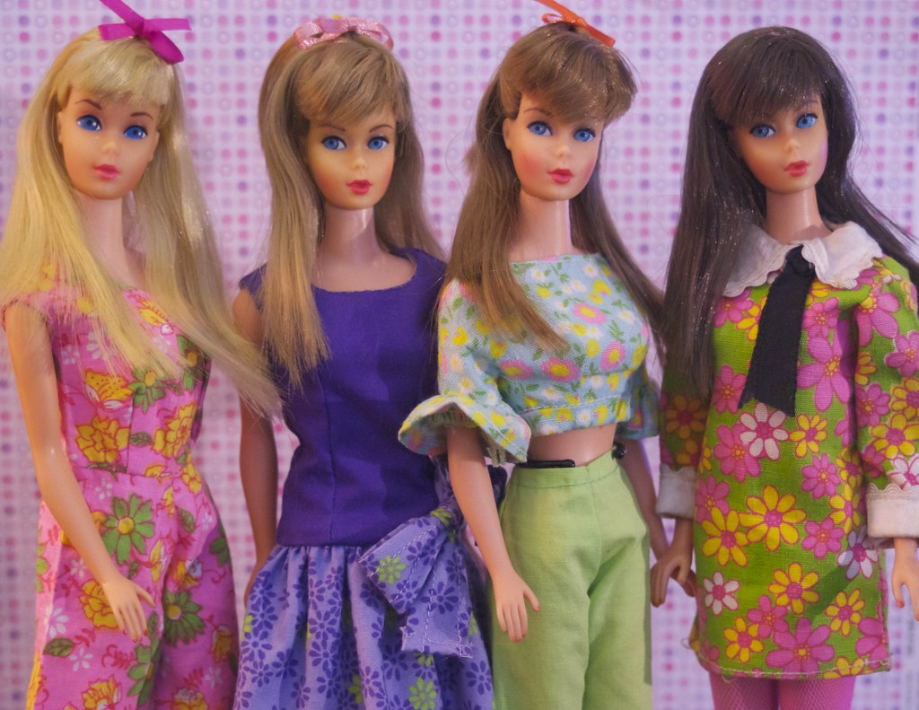 Vintage mod era barbie doll hi-res stock photography and images
