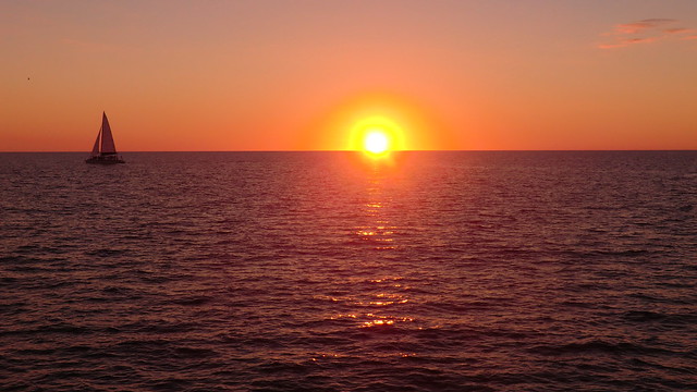 Florida - Naples - ocean sunset