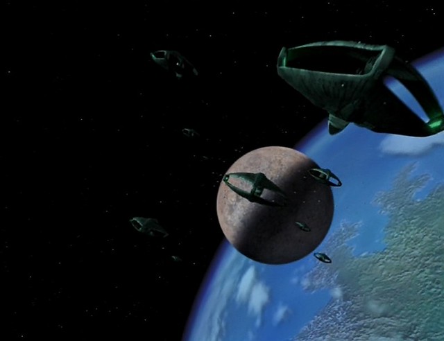 Romulan Warbird Fleet heading for Bajor