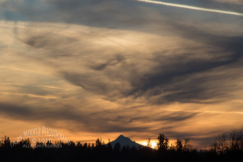 sky colour silhouette clouds sunrise washington unitedstates mthood sunup daybreak ridgefield 2015