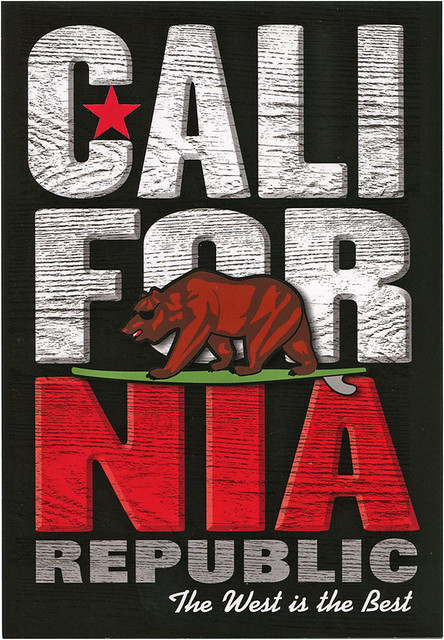 postcard - California Republic