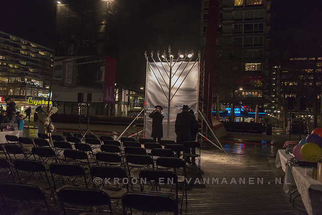 Celebration of Chanoeka, Rotterdam