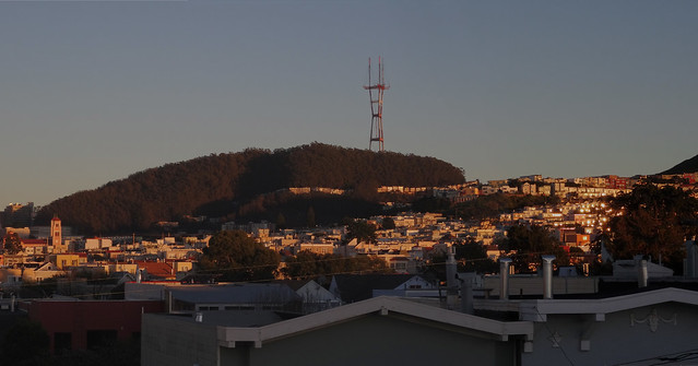 Grand View Park, POV 1333 26th Avenue; The Sunset, San Francisco; December 25, 2014