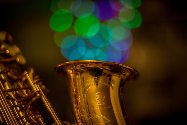 bokeh  saxophone