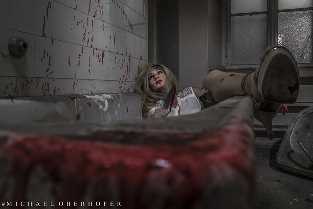 Horror - Shooting mit JEY JEY.
