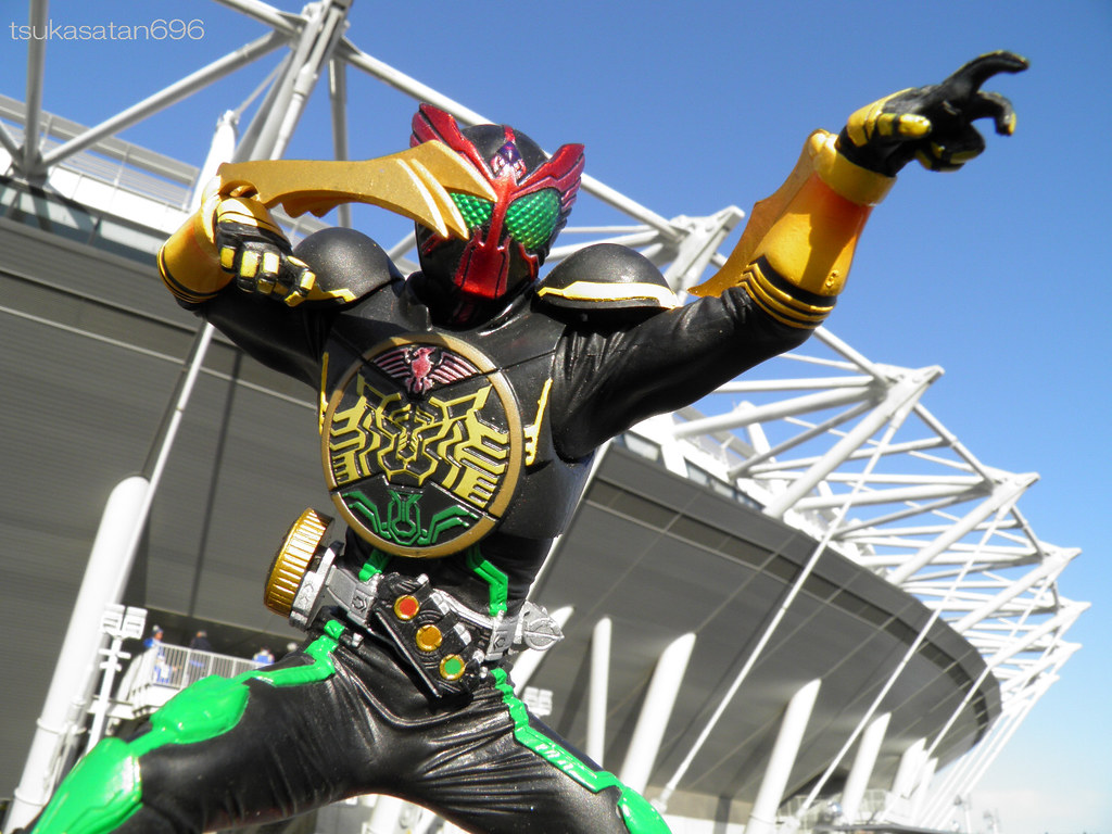 仮面ライダーオーズ Kamen Rider Ooo Tatoba Combo At Tokyo Stadium Tsukasatan696 Flickr