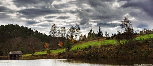 autumn sky panorama lake west nature water beautiful weather norway clouds canon norge scenery colours afternoon view north perspective panoramic bergen scandinavia cloudscape hordaland ask askøy visitnorway hanevik