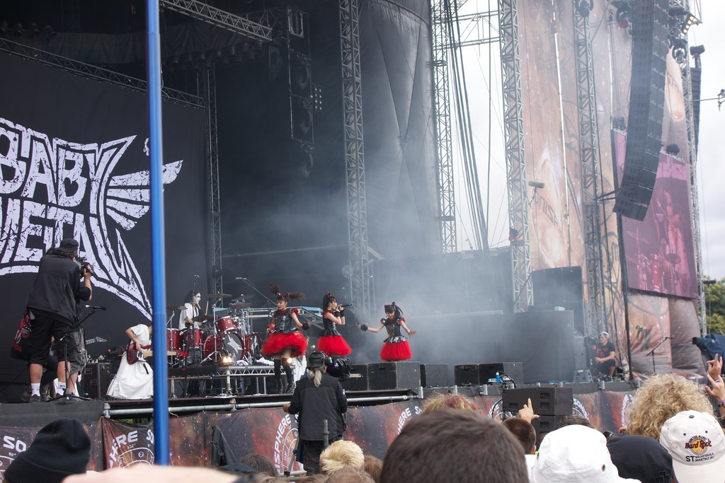 Baby Metal @ Sonisphere Festival, Knebworth 05/07/2014