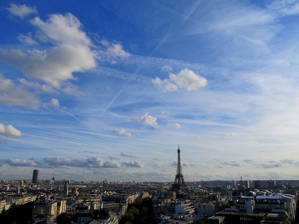 París desde el Arco de Triunfo Expl.29-12-14