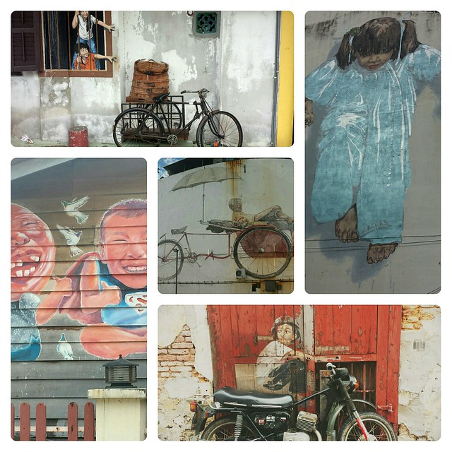 Penang Street Art Pixlr Collage