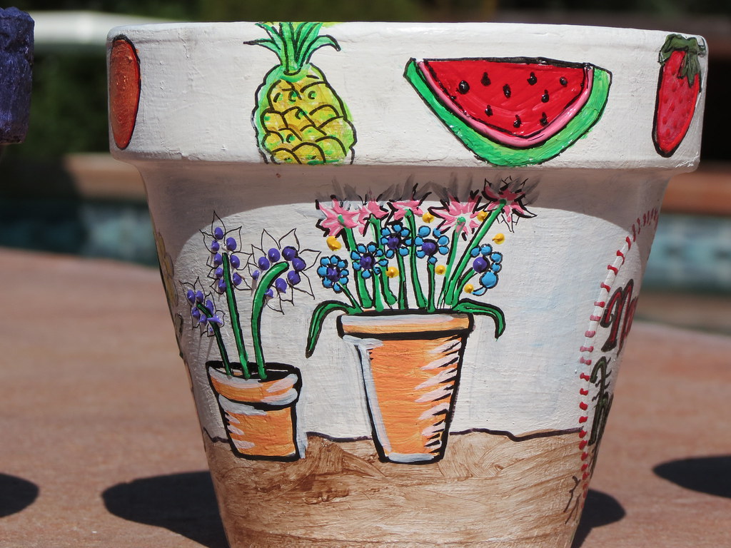 Painted Flower Pots Anne Marie 2008 Flickr,Nail Designs Pictures 2016