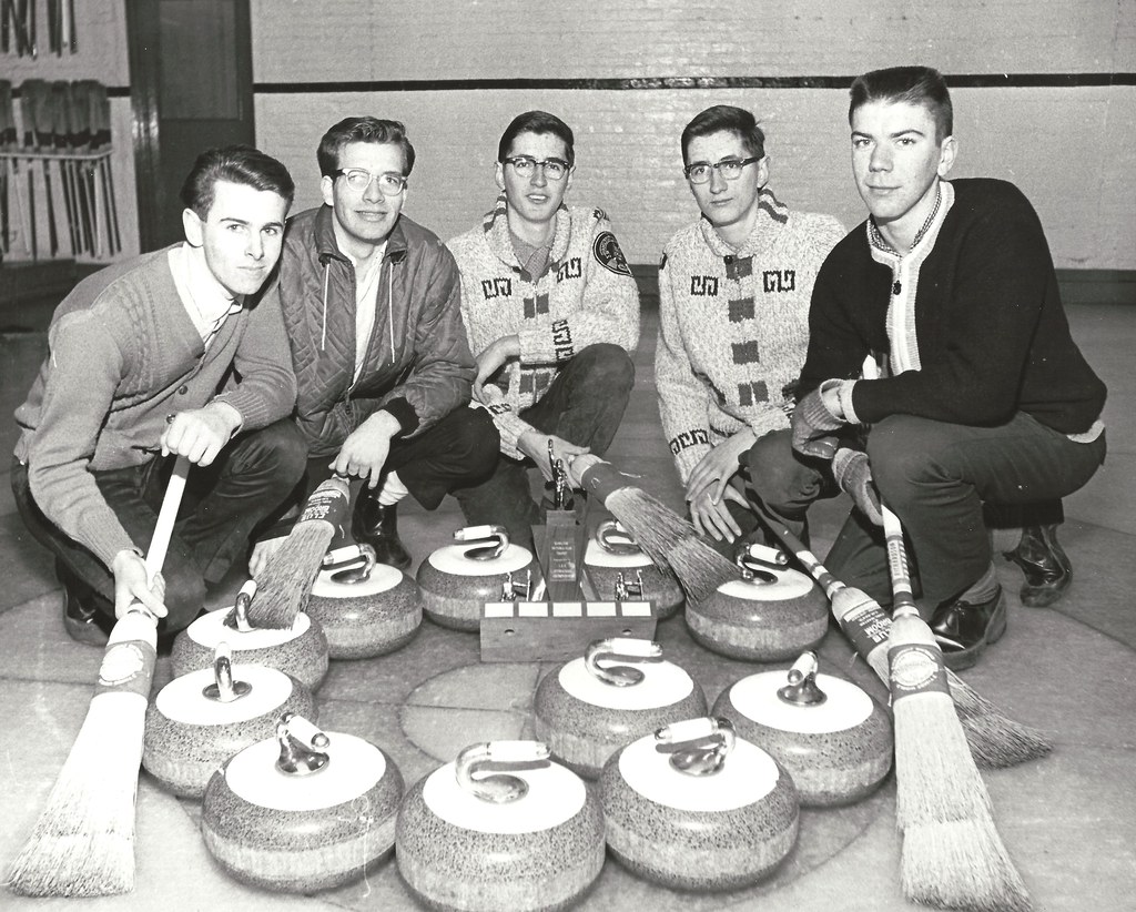 Hamilton Secondary School Curling Champions - February 25, 1964