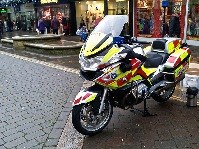 South Yorkshire Fire & Rescue, BMW Motorbike