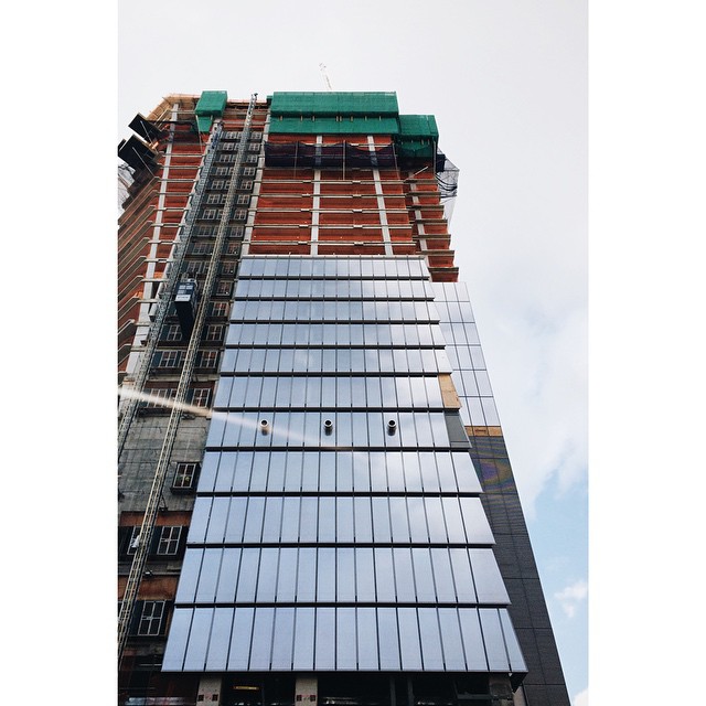 #hudsonyards going up #nhny #nyc #skyscraper #builditbigger