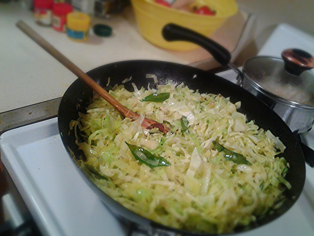 Kerala Cabbage Thoran