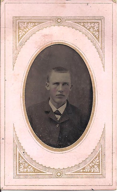 Tintype Of A Young Man