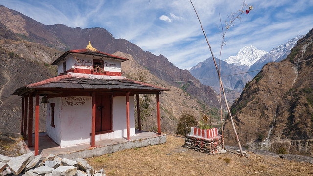 Temple near Ghar Khola