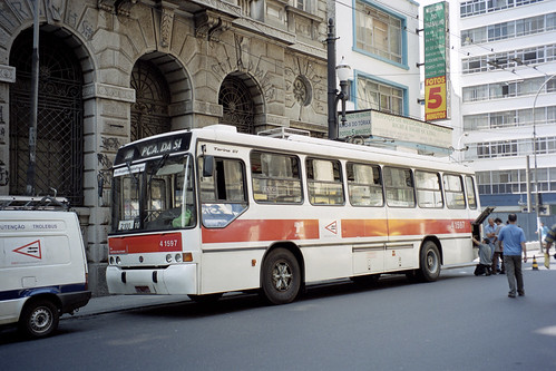 2003-09-23 Sao Paulo Trolleybus Nr.1597 - in Repair | by beranekp
