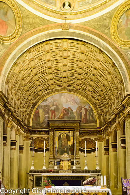 Finta abside della chiesa di S. Maria presso S. Satiro - Milano