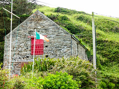 Storehouse near the wharf - Cape Clear Island, Ireland