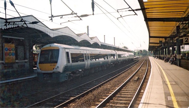 In the last few months of the Norwch - Basingstoke services 170204 calls at Ipswich with a service to Norwich Circa. 2002