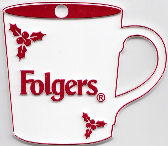 Folgers coffe ornament 2014