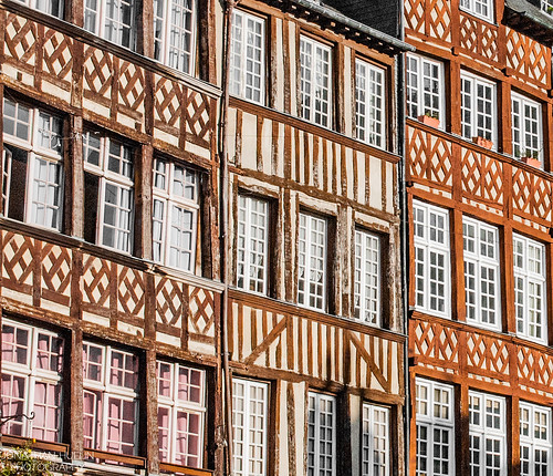 wood city windows architecture buildings nikon brittany timber rennes d3000