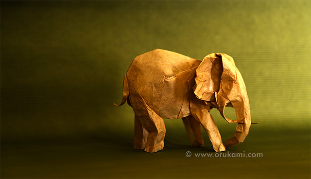 Artur Biernacki Origami Elephant