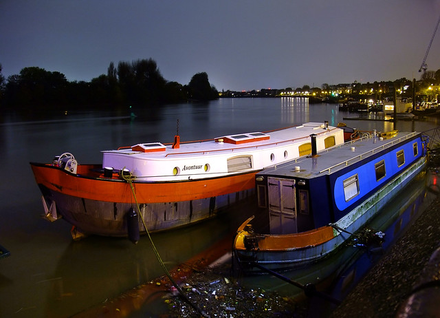 The Thames at Hammersmith, England, UK
