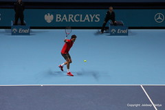 Roger Federer vs Andy Murray at 2014 ATP World Tour Finals
