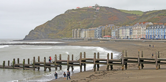 January the 1st at Aberystwyth Wales. New years day.