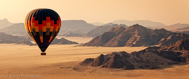 Namibian Balloon Landscape