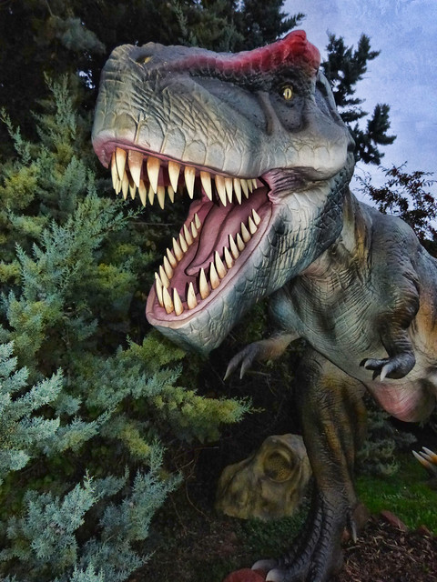 if you go down to the woods today...RUN...TYRANNOSAURUS