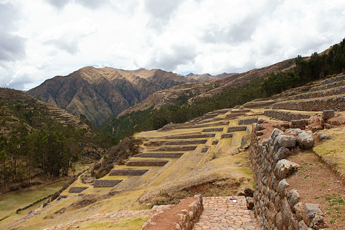 Terrace Farming. Chinchero, Peru.