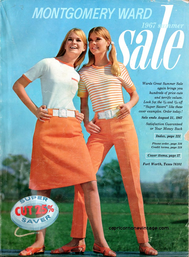montgomery ward 1967 summer sale | catalog cover | CapricornOneVintage ...