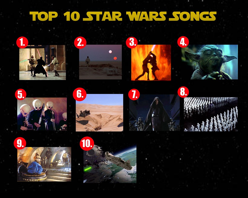 Top 10 Star Wars Songs | Here are my ten favorite songs to g… | Flickr
